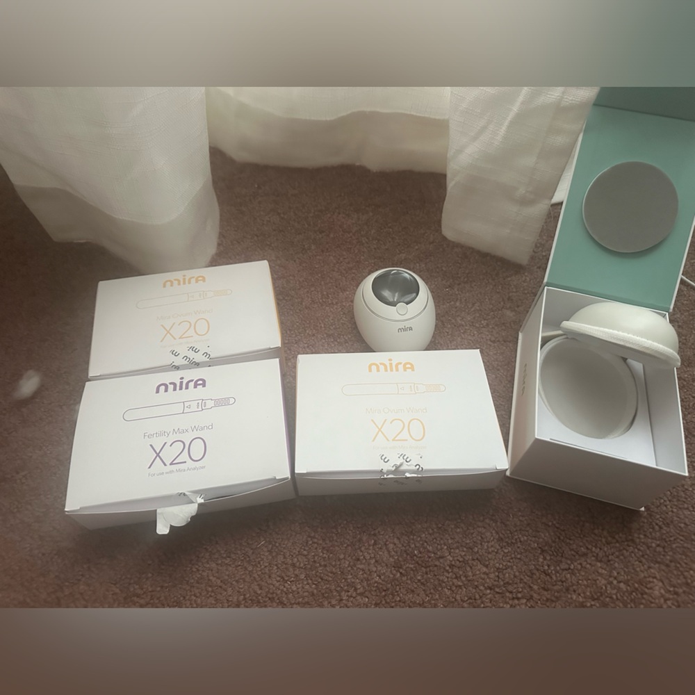 Mira fertility tracker and wands
